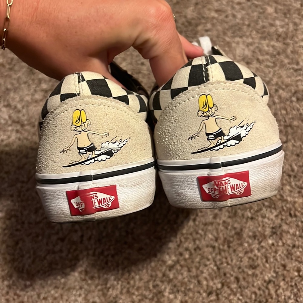 LIMITED EDITION jacks surf shop Vans. Jacks surf shop logo on heel